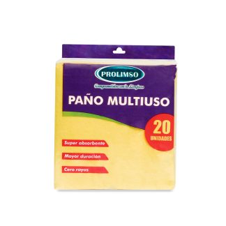 Paño Amarillo 20 uds.